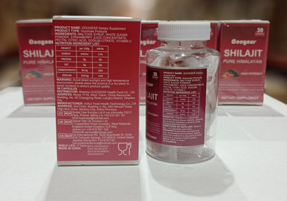 Suplementos Gummies Shilajit